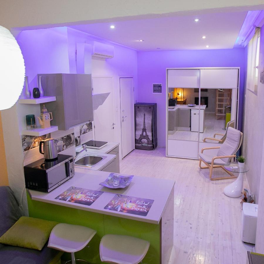 Orange And Blue Studio Downtown 5 Min From White Tower Apartamento Tessalónica Exterior foto