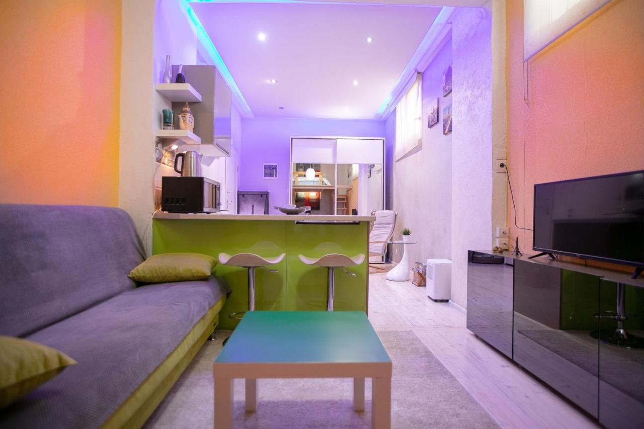 Orange And Blue Studio Downtown 5 Min From White Tower Apartamento Tessalónica Exterior foto