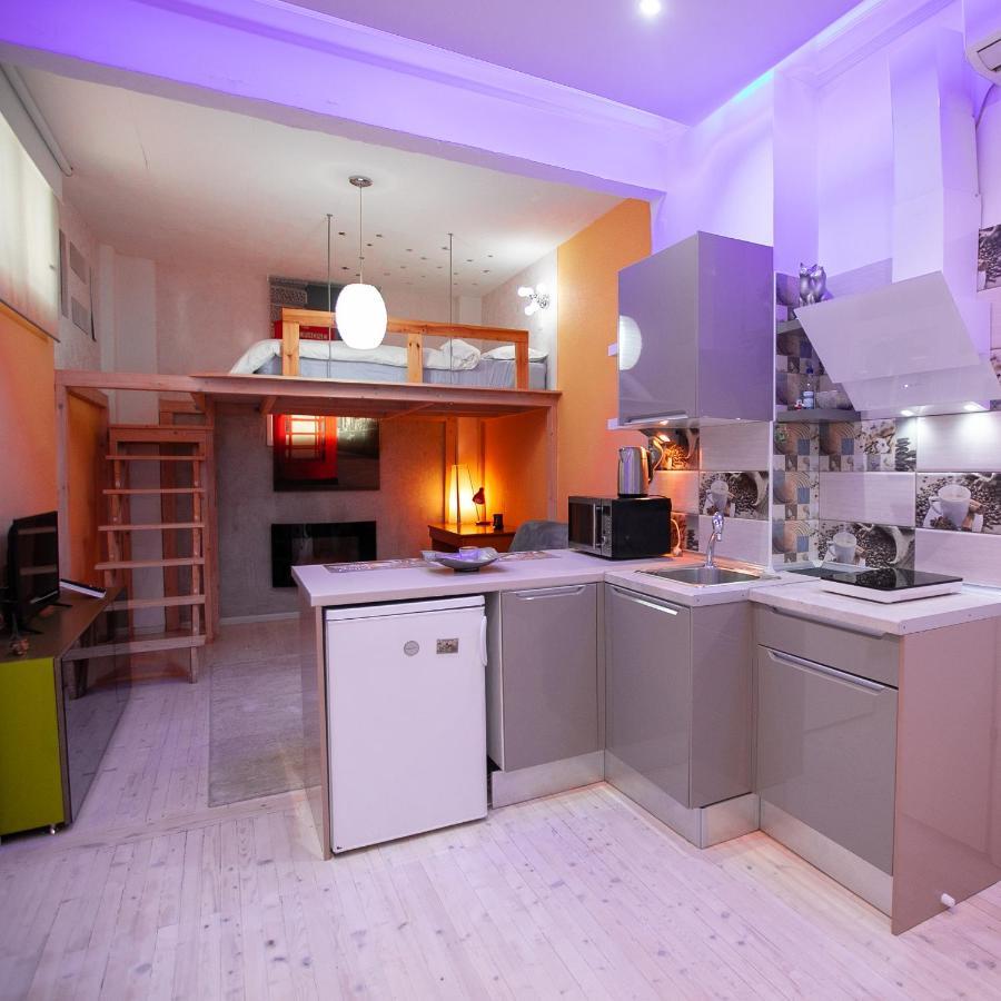 Orange And Blue Studio Downtown 5 Min From White Tower Apartamento Tessalónica Exterior foto