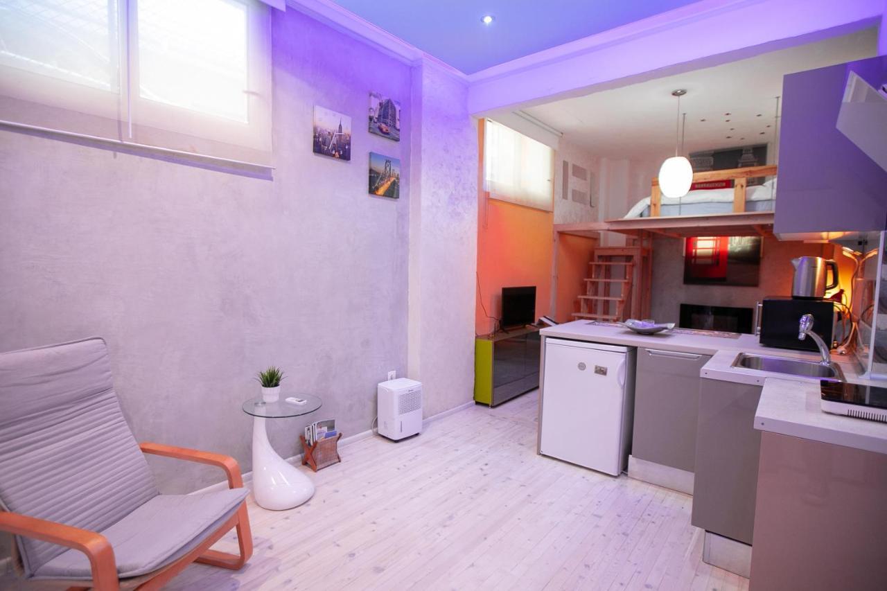 Orange And Blue Studio Downtown 5 Min From White Tower Apartamento Tessalónica Exterior foto